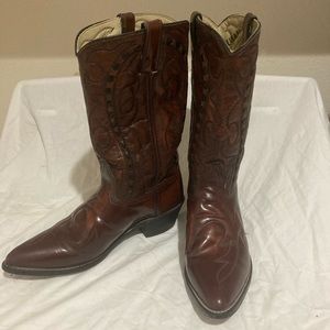 Vintage 90s Men’s Brown Durango Cowboy Boots
